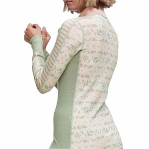 Kari Traa Wool Patterned Long Sleeve Top